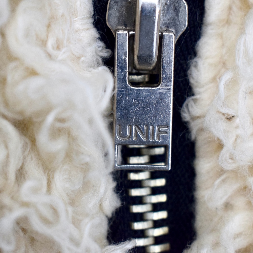 Unif Cream Fuzzy Jacket - image 3
